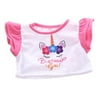 Adorable Unicorn Birthday Girl Tee Fits Most 8 to 10 inch Teddy Bears and Make Your Own Stuffed Animals