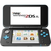 Nintendo 2DS XL System w/ Mario Kart 7 Pre-installed, Black & Turquoise
