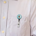 thumbnail image 5 of Basset Hound Dog Sitting Retractable Reel ID Badge Key Card Name Tag Holder with Clip, 5 of 7