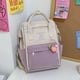 thumbnail image 1 of Mochila de moda Yinane para niñas adolescentes con correas de hombro ajustables Mochila de viaje, 1 of 8
