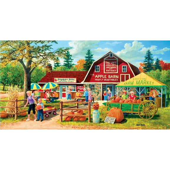 SunsOut Harvest Market 500 Piece Jigsaw Puzzle 39811