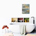thumbnail image 6 of 12x16 inch Abstract Ocean Canvas Print - Captivating Sunrise & Sunset Art for Bathroom and Coastal Themed Decor, 6 of 7