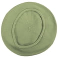 thumbnail image 4 of Cotton Beret - 11.5 inch Diameter - ONE SIZE FITS MOST - Sage Green, 4 of 4