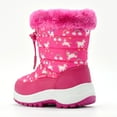 thumbnail image 4 of Nova Mountain Boys Girls Little Kids Winter Snow Boots NF-NFWB103-FuchsiaUnicorn-11, 4 of 6