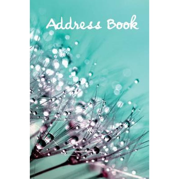 Address Book Flower Edition.: Address Book. : (Flower Edition Vol. C08) Glossy And Soft Cover, Large Print, Font, 6" x 9" For Contacts, Addresses, Phone Numbers, Emails, Birthday And More. (Paperback)