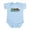 Sky Blue, variant on CafePress - Glacier National Park Infant Bodysuit - Baby Light Bodysuit, Size Newborn - 24 Months