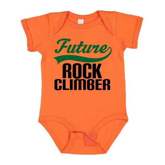 Inktastic Future Rock Climber Boys Baby Bodysuit