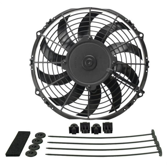 DERALE 10 in 802 CFM High Output Electric Cooling Fan P/N 16110