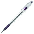 thumbnail image 2 of Pentel R.S.V.P. Ballpoint Stick Pens Fine Pen Point - 0.7 mm Pen Point Size - Refillable - Violet - Clear Barrel - 12 / Dozen, 2 of 4