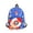 Z73-BU2, variant on FUZHIQ School Backpack for 2nd 3rd 4th 5th Grade, 3D Cartoon Front Pocket Bookbag with Full Print, Lightweight Elementary School Bag, Dark Blue2