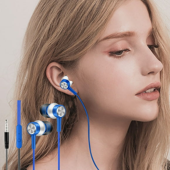 Oliegs Couverture Chauffante Écouteurs Intra-Auriculaires avec Micro Écouteurs Filaires 3,5 mm pour Téléphone Intelligent IOS et Android Ordinateurs Portables MP3 Jeux Baladeur Chocolat