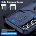 thumbnail image 5 of Funda para GANGXUN Samsung Galaxy A16 - Soporte metálico, Función magnética, Azul, 5 of 5
