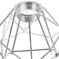 thumbnail image 3 of unbranded Pantalla Metálica Vintage Para Colgante Con Acabado Plata Para Interior, 3 of 8