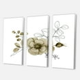 thumbnail image 3 of Designart ' Eucalyptus Branches With Anemone Bouquet Flower II ' Traditional Canvas Wall Art Print, 3 of 3