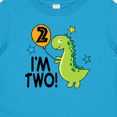 thumbnail image 4 of Inktastic 2nd Birthday Dinosaur 2 Year Old Boy Boys or Girls Baby T-Shirt, 4 of 5
