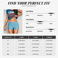 thumbnail image 5 of Goofa Healthy And Ill White Teeth Printed Workout Shorts Women Seamless Scrunch Butt Lifting High Waisted Gym Booty Shorts Elastic Workout Shorts-X-Large, 5 of 8