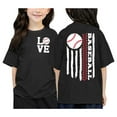 thumbnail image 1 of Vêtements pour Filles T-Shirt à Manches Courtes Imprimé pour Filles Vêtements d'Été pour Filles Col Ras du Cou Vêtements pour Petites Filles 12-13 Ans Mode Filles, 1 of 7
