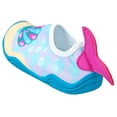 thumbnail image 4 of Lil' Fins Kids Water Shoes - Beach Shoes | Summer Fun | 3D Toddler Water Shoes Kids | Quick Dry | Swim Shoes Shell 8/9 M US, 4 of 5