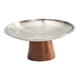 thumbnail image 4 of Frutero con pedestal, cuenco decorativo con base de madera, bandeja para servir comida, para mesa, hogar, cocina, encimera, decoración de oficina. S, 4 of 8