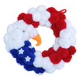 thumbnail image 3 of Hvmvliv 4th of July Wreath 30x30cm Independence Day Wreath USA Pentagram Front Decorative Wall Pendant 4th of July Gift D, 3 of 3