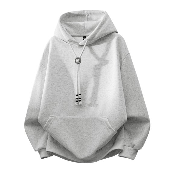 Men's Hoodies Hoodie Men's Casual Hooded Sweatshirt Long Sleeve Pullover Comfortable Lightweight Breathable Soft Blend for Everyday Wear