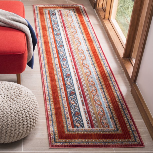 Safavieh Bokhara Fletcher Colorful Striped Area Rug or Runner Walmart