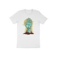 thumbnail image 6 of Funny Halloween Zombie Monster Hand Gift for Men Women Kids T-Shirt Vintage Horror Zombie Birthday Holiday Presents Tshirt, 6 of 11