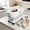 White, variant on Collapsible Dog Food Storage Container,Pet Food Container with Airtight Lid,Plastic Cat Food Containers Dry Food with Measuring Cup(White)