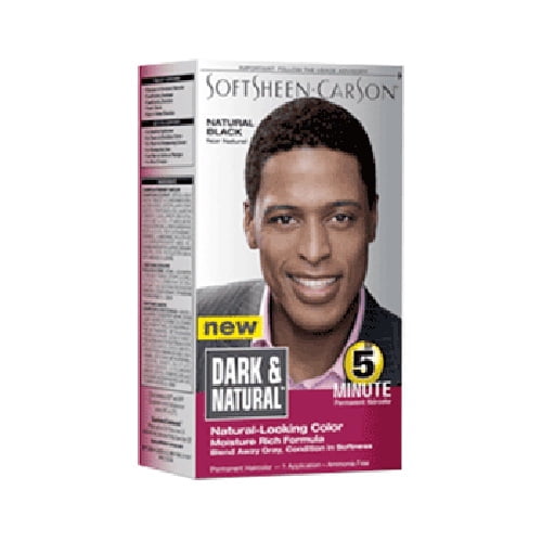 Dark And Natural Mens Permanent 5 Minute Hair Color Kit, Natural Black - 1 Ea Dark And Natural Mens Permanent 5 Minute Hair Color Kit, Natural Black - 1 Ea