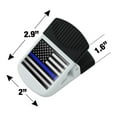 thumbnail image 2 of Thin Blue Line American Flag Refrigerator Fridge Magnet Magnetic Hanging Hook Note Snack Clip, 2 of 4