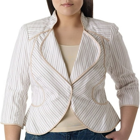 Metro7 - Women's Plus Deconstructed Jacket