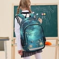thumbnail image 7 of FORMRS School Backpack 17" Student Travel Bag with Laptop Compartment, Magical Forest Glowing Lights, 7 of 7
