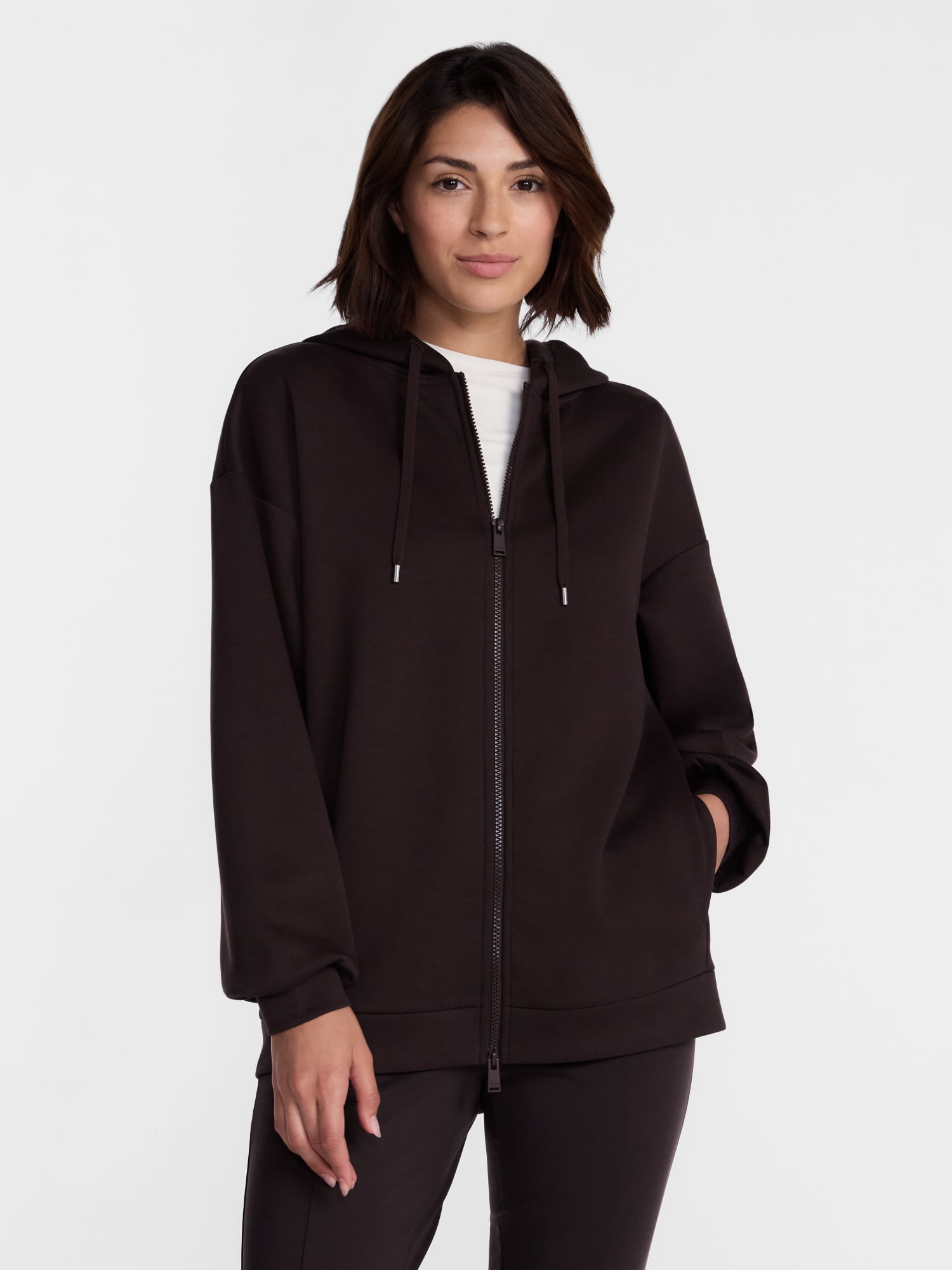 Avia Women's Oversized Hoodie with Balloon Sleeves, Sizes XS-XXXL