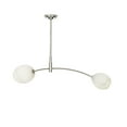thumbnail image 4 of Regina Andrew 16-1525ORB-ALB Artemis 2 Light 47" Wide Linear Pendant - Bronze, 4 of 7