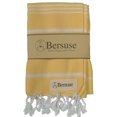 thumbnail image 3 of Bersuse 100% Cotton Anatolia Turkish Hand Towel - 23x39 Inches, Yellow (Set of 12), 3 of 7