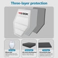 thumbnail image 4 of Graflsoa XL Silicone Skiing Impact-Resistant Padded Shorts with Double Layer EVA Protection, 4 of 7