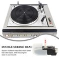 thumbnail image 2 of UPGRATOR Turntable Phonograph Stylus Needles 1Pcs White Multilevel Shape For Accurate Groove Tracing Record Player, 2 of 8