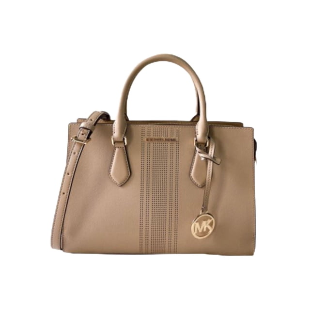 Bolso de mano Michael Kors Sheila Satchel para mujer Camel