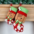 thumbnail image 1 of Xihbxyly Calcetín Navideño con Diseño de Árbol y Copo de Nieve, Bolsa de Regalo Decorativa, Ideal para Dulces y Tarjetas, Decoración Festiva para El Hogar, Ambiente Cálido, Tamaño 34 X 17 Cm/47 X 24, 1 of 2