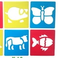 thumbnail image 2 of Langgg Children drawing Pattern with Different Shape Environmental PP Painting Stencil for School Project, 2 of 6