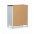 thumbnail image 5 of Anson 4-Drawer Chest, Rustic White and Brown, 5 of 10