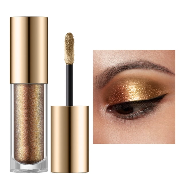 Eyeshadow New Colorful Color Changing Liquid Eye Shadow Dura Ble Wate Rproof And Powder Makeup Girl 4.8Ml, Eyeshadow for Women