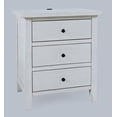 thumbnail image 3 of Jofran Maxton Contemporary Coastal Distressed Acacia USB Charging Nightstand, 3 of 9