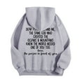 thumbnail image 5 of SIYUDAN Womens Hoodie Long Sleeve Hoodie Women Pullover Baggy Hoodies Dark Blue Hoodies Winter Hoodies for Women Streetwear, 5 of 7