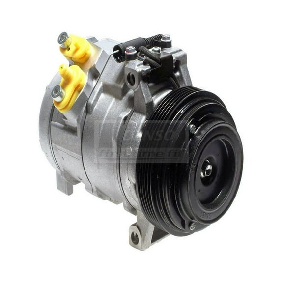 Denso 471-1380 New Compressor with Clutch Fits select: 2000-2003 BMW X5