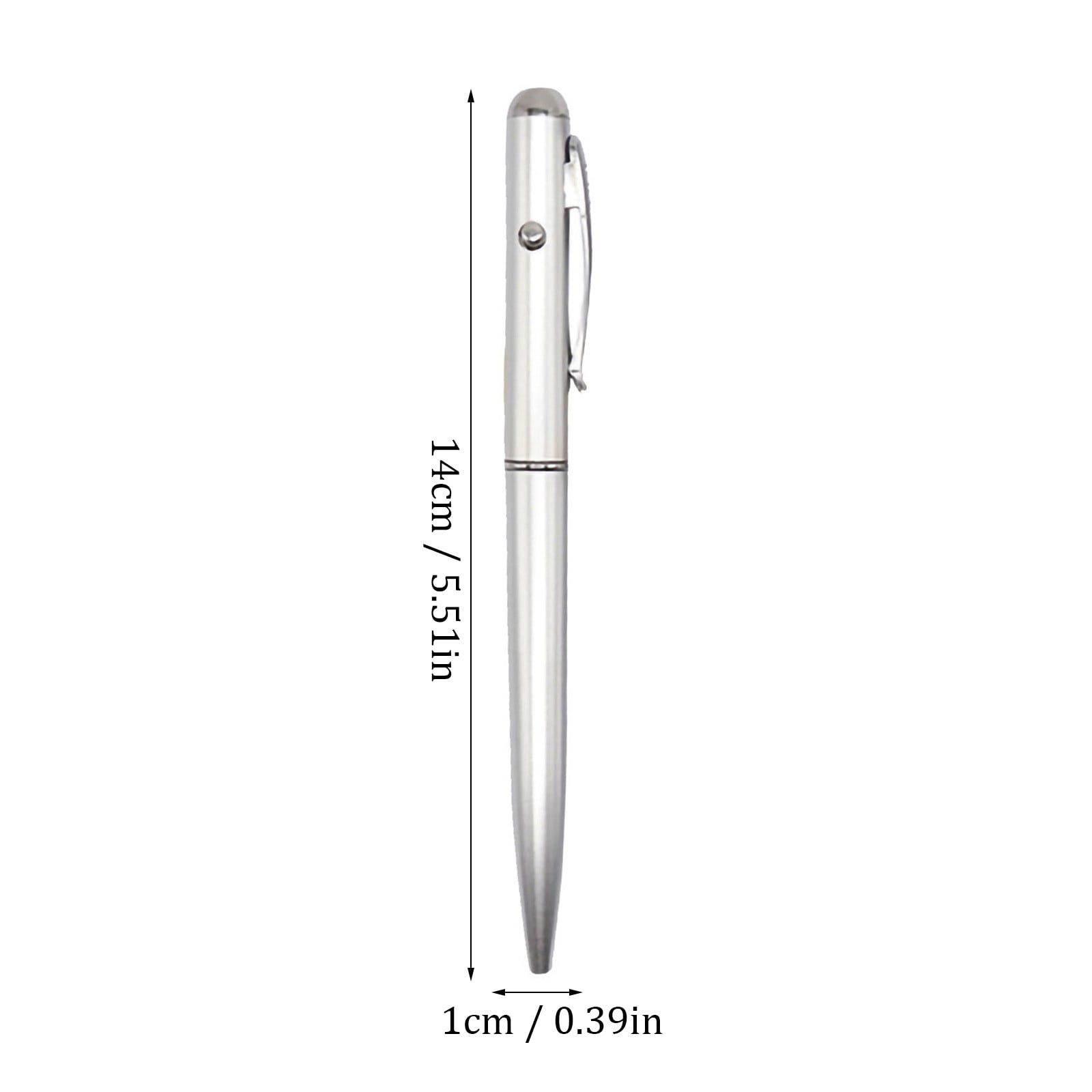 Invisible Ink Pen with UV Light,Magic Disappearing Ink Marker, Spy