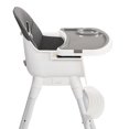 thumbnail image 4 of Ktaxon Baby High Chair, Convertible 3 in 1 High Chairs for Babies and Toddlers, Baby Highchair with 5-Point Safety Harness, Adjustable Height & Dining Tray, Gray, 4 of 9