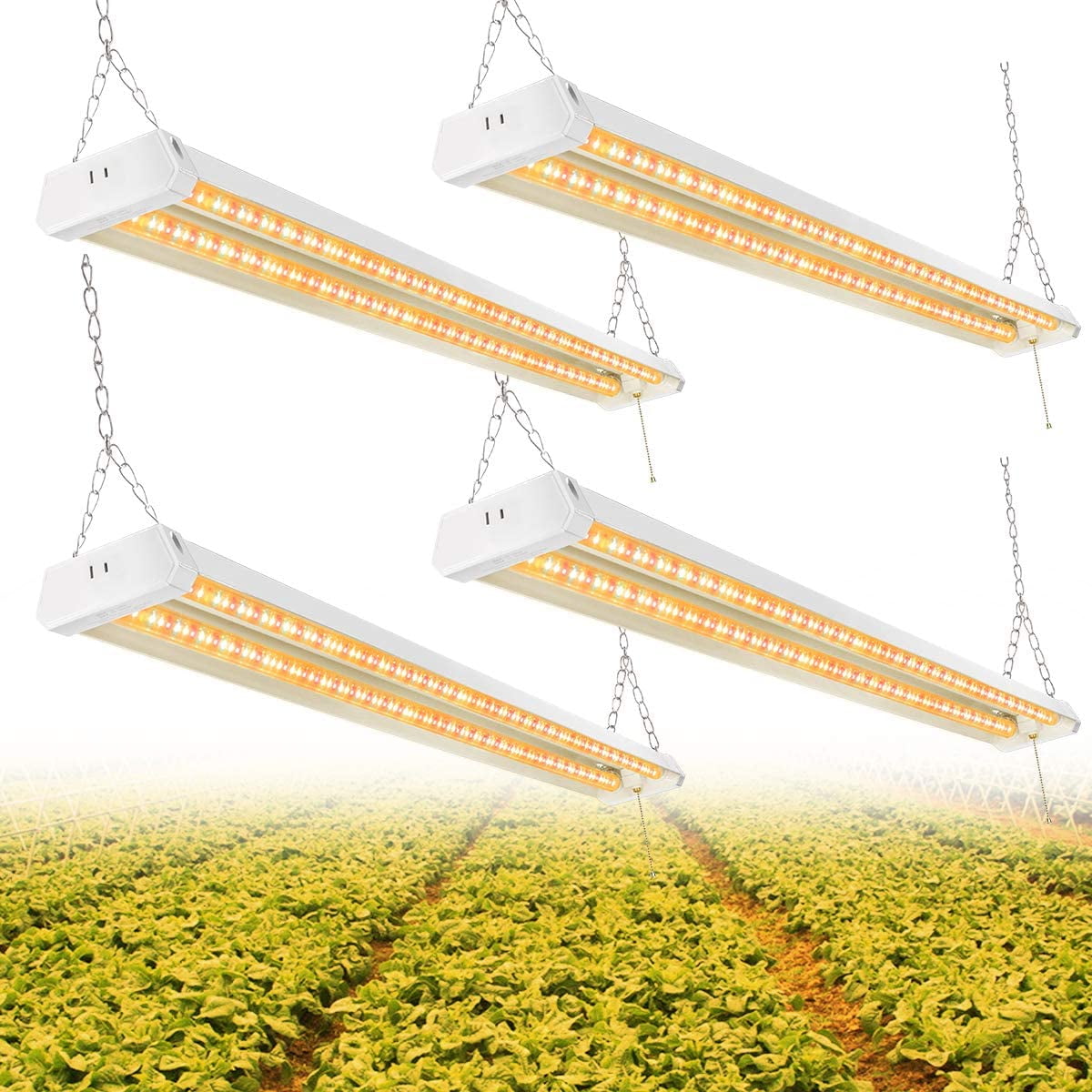 4FT LED Grow Light, Full Spectrum Sunlight Replacement, Sunlight