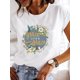 thumbnail image 1 of Ropa de verano para mujer, camisetas informales a la moda con estampado de letras, tendencia de los 90, camiseta gráfica bonita de manga corta para mujer Tan Jianjun unisex, 1 of 2