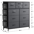 thumbnail image 3 of Commode pour Chambre avec 10 Tiroirs, 3 of 9